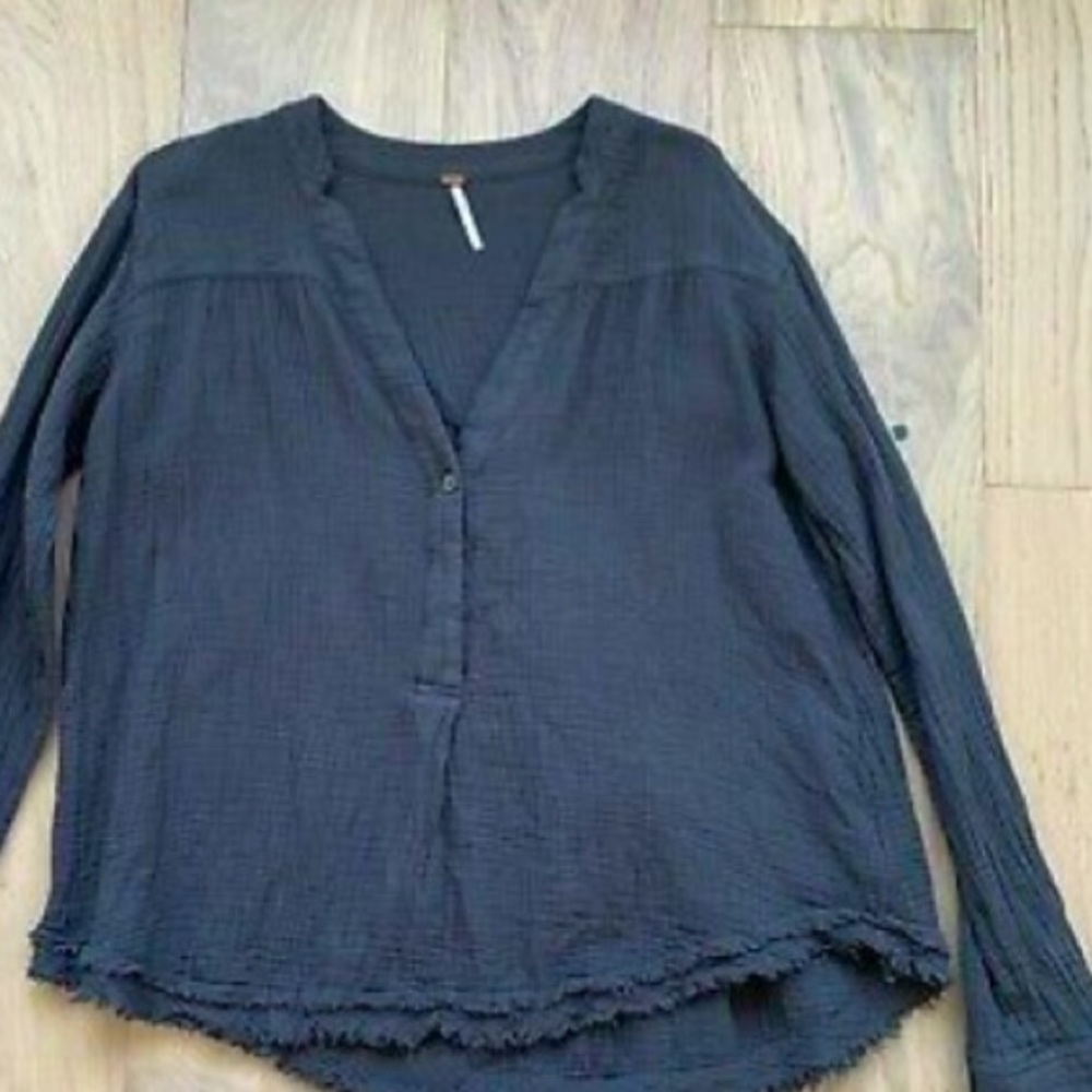 Free People Changing Horizons Relaxed Shirt - Picture 5 of 8